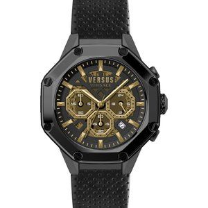 Versace Versus Gold/Black Men's Watch! NEW